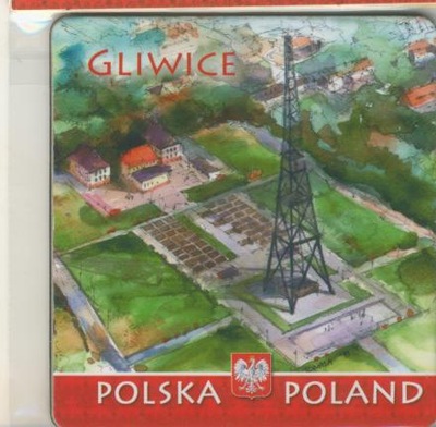 MAGNETKA MAGNES GLIWICE HERB POLSKA 1159
