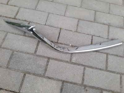 Хром решётка радиатора mazda 6 lift 2014-17 фото №1