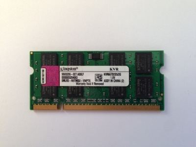 KINGSTON 2GB DDR2 PC2 5300S 667MHz 2048MB SODIMM