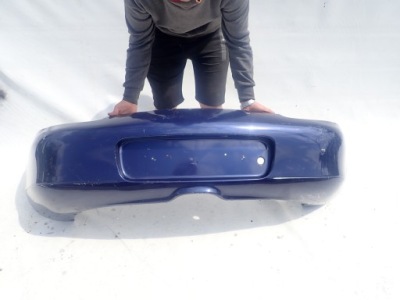 Porsche boxster 986 бампер задня фото №1