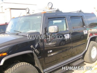 DEFLECTORES VENTANAS LATERALES HUMMER H2 5D DELANTERO+TRASERO  