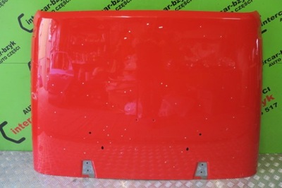 Jeep wrangler rubicon капот czerwona 2007 2008 - фото №1