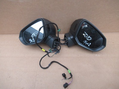 Audi q2 дзеркало праве 14+2 фото №1