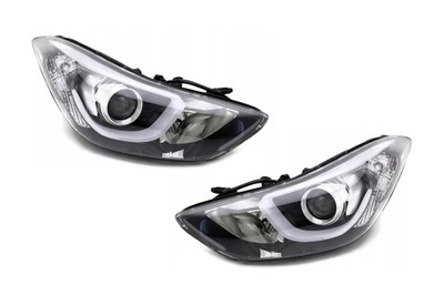 Hyundai elantra od 2014- фары l+p bi-xenon ^ фото №1