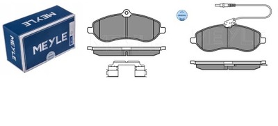 Meyle тормозные колодки перед toyota proace 2013-2016r фото №1
