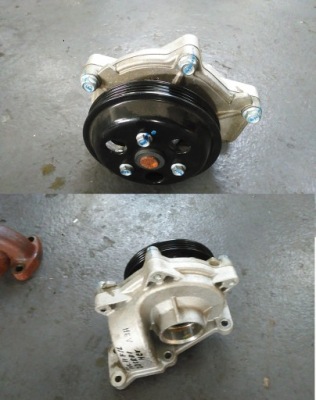 Hyundai tucson ii lift 2.0crdi hev насос wody колесо фото №1