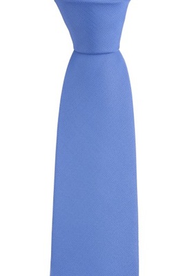 Jasny niebieski krawat odporny na zabrudzenia