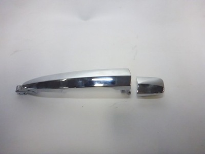 Ручка двері хром задня ліва права leaf ii ze1 17- фото №1