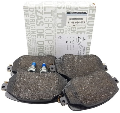 Гальмівні колодки гальмівні перед org do renault megane iv фото №1