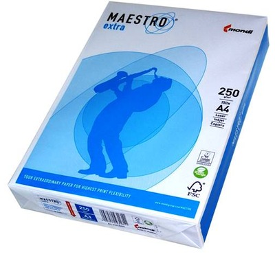 Papier ksero A4 250g MAESTRO EXTRA Mondi