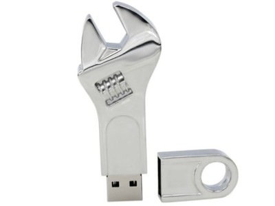 PENDRIVE 16 GB KLUCZ FRANCUSKI SREBRNY HIT