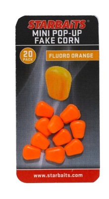 Starbaits Kukurydza Sztuczna Pop Up Fluo XL Orange