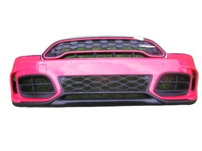 Mini f60 jcw бампер перед передній 851 chili red фото №1