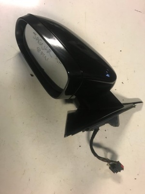 Jaguar xf x250 дзеркало ліва 8 pin uk pel фото №1