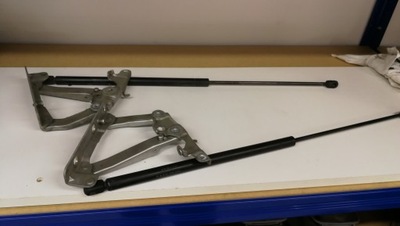 Mercedes w211 петли передней капот амортизаторы фото №1