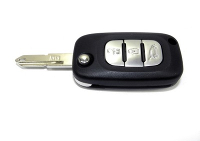 Корпус ключа renault modus 3 кнопки фото №1