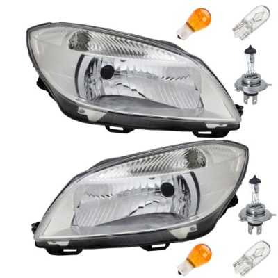 Фара skoda fabia ii / combi - лівий -depo фото №1