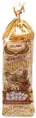 Ekomak Makaron przepiórczy krajanka 250g