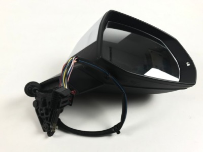 Зеркало правое audi sq7 q7 4m 12 pin хром satyna фото №1