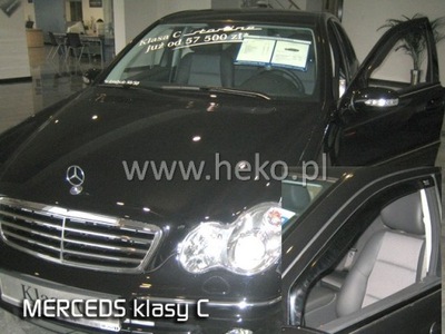 MERCEDES KL. C W203 2000-2007R DEFLECTORES DE PUERTA HEKO  