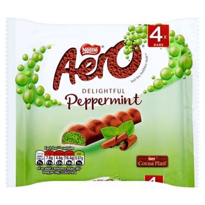 Batoniki nestle aero peppermint