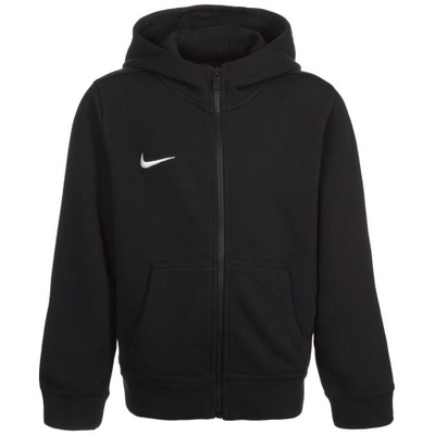 BLUZA NIKE Z KAPTUREM JUNIOR BAWEŁNA zamek roz 128