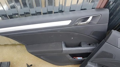 Обивка обшивка дверь правый задняя superb ii lift фото №1
