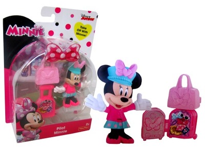 MYSZKA MINNIE figurka FISHER PRICE podróżniczka