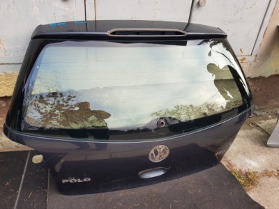 Кришка багажника vw polo рестайлінг  '06-09 оригінал скло '08 as2 фото №1