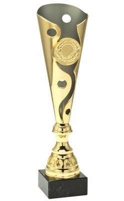 Puchar 34cm złoty konkurs nagroda turniej + GRAWER