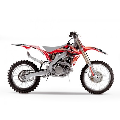 BLACKBIRD KOMPLET NAKLEJEK HONDA CRF 250R 2010-13