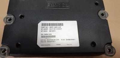 Ar3t-14d212-af модуль ford fiesta фото №1