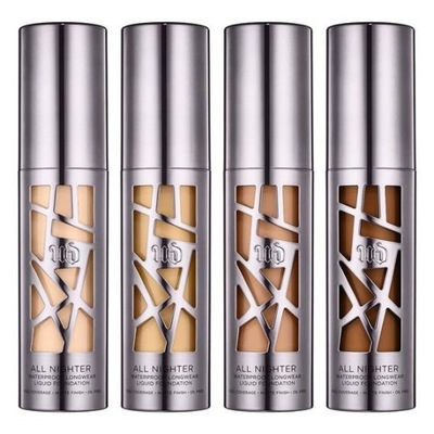 Urban Decay All Nighter Podkład 30ml Kolory