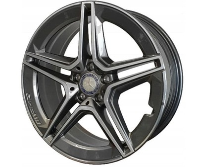 NEW 4 ALLOY WHEELS (TITANIUM) MERCEDES CLS C257 W257 8X19 ET33  