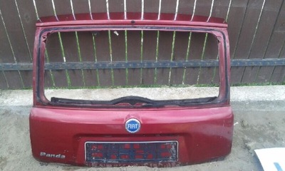 Кришка багажника багажника задня fiat panda bordowy фото №1