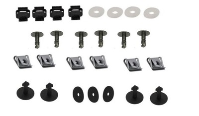 Zestaw spinek osłon silnika Audi A4 B6 2000-2004