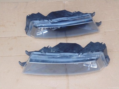 Протитуманна фара skoda rapid liftled drl monte carlo чорні фото №1