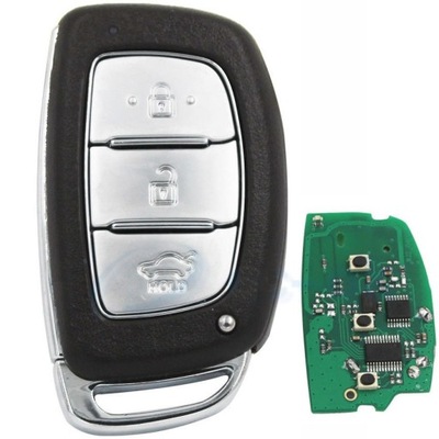 Ключ pilot keyless hyundai ix35 433mhz фото №1