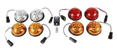 FAROS PARTE DELANTERA PARTE TRASERA DIOPARA LUMINOSO LED PARA LAND ROVER DEFENDER  