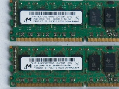 Micron 4GB DDR3 ECC RDIMM MT18JSF25672PDZ-1G4F1BA