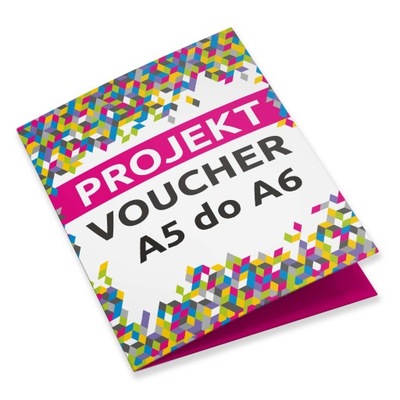 PROFESJONALNY PROJEKT GRAFICZNY voucher składany