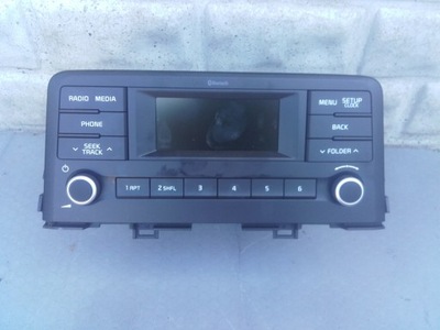 Kia picanto iii 17- радіо заводський оригінальні фото №1