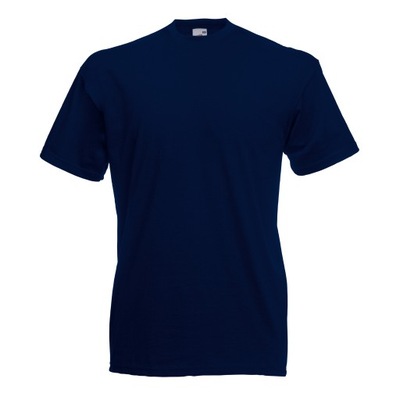 KOSZULKA T-SHIRT - FRUIT VALUEWEIGHT deep navy 3XL