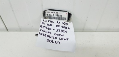 Lexus rx 03-08 петля двері лівий перед dół нижній фото №1