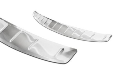 Накладка молдинг захист бампера audi a7 c8 2017- фото №1