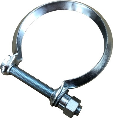 Citroen jumper хомут вихлоп v-clamp 90mm хомут фото №1