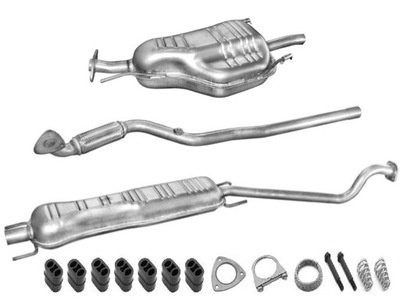 OPEL ASTRA 2 G 1.4 1.6 1.8 БЕНЗИН ГЛУШИТЕЛИ ' фото