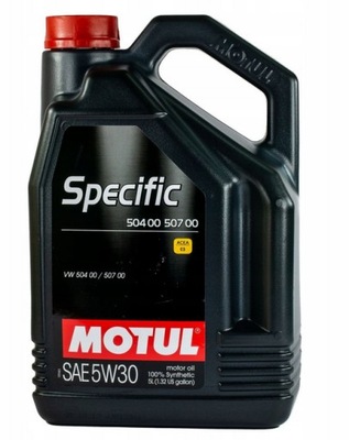 MOTUL SPECIFIC 5W30 504.00 507.00 5L