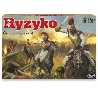 Hasbro Ryzyko Gra planszowa, strategiczna