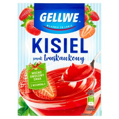 Kisiel truskawkowy Gellwe 38 g